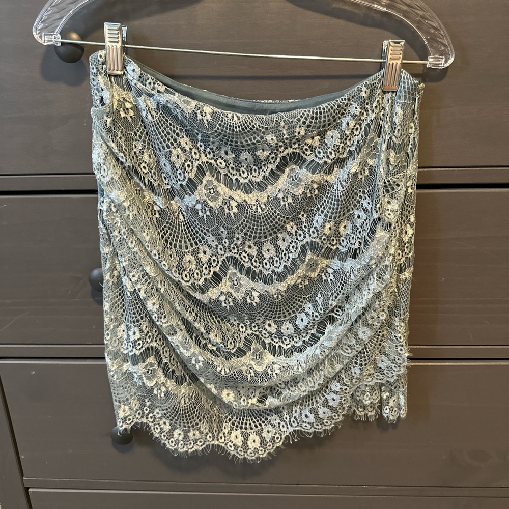 Free people lace skirt